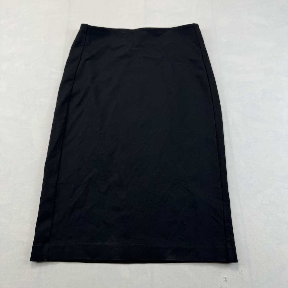 Tahari XS TP Black Pencil Skirt Straight Career